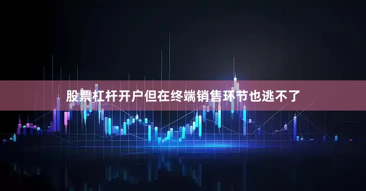 股票杠杆开户但在终端销售环节也逃不了